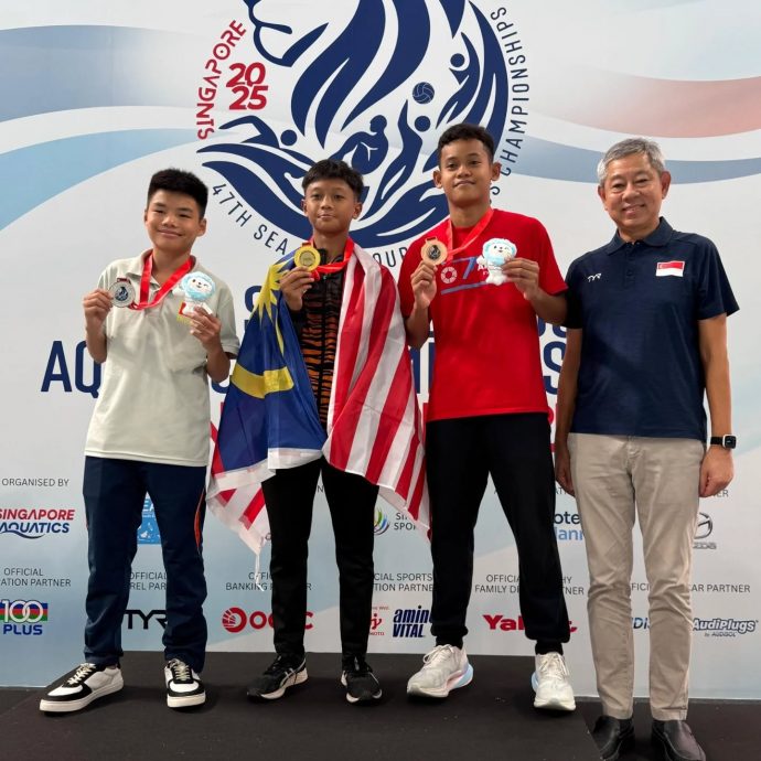 东南亚分龄跳水赛|阿里夫（努阿丽娜）连日报金喜  大马已10金在握