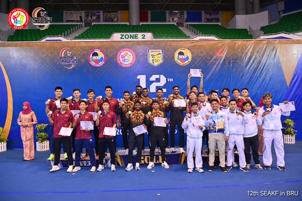 东南亚空手道锦标赛 大马扫4金3铜表现出色