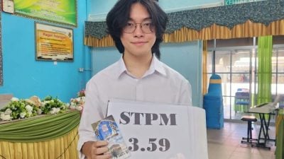 曾罹患淋巴癌 李政权在STPM考获佳绩