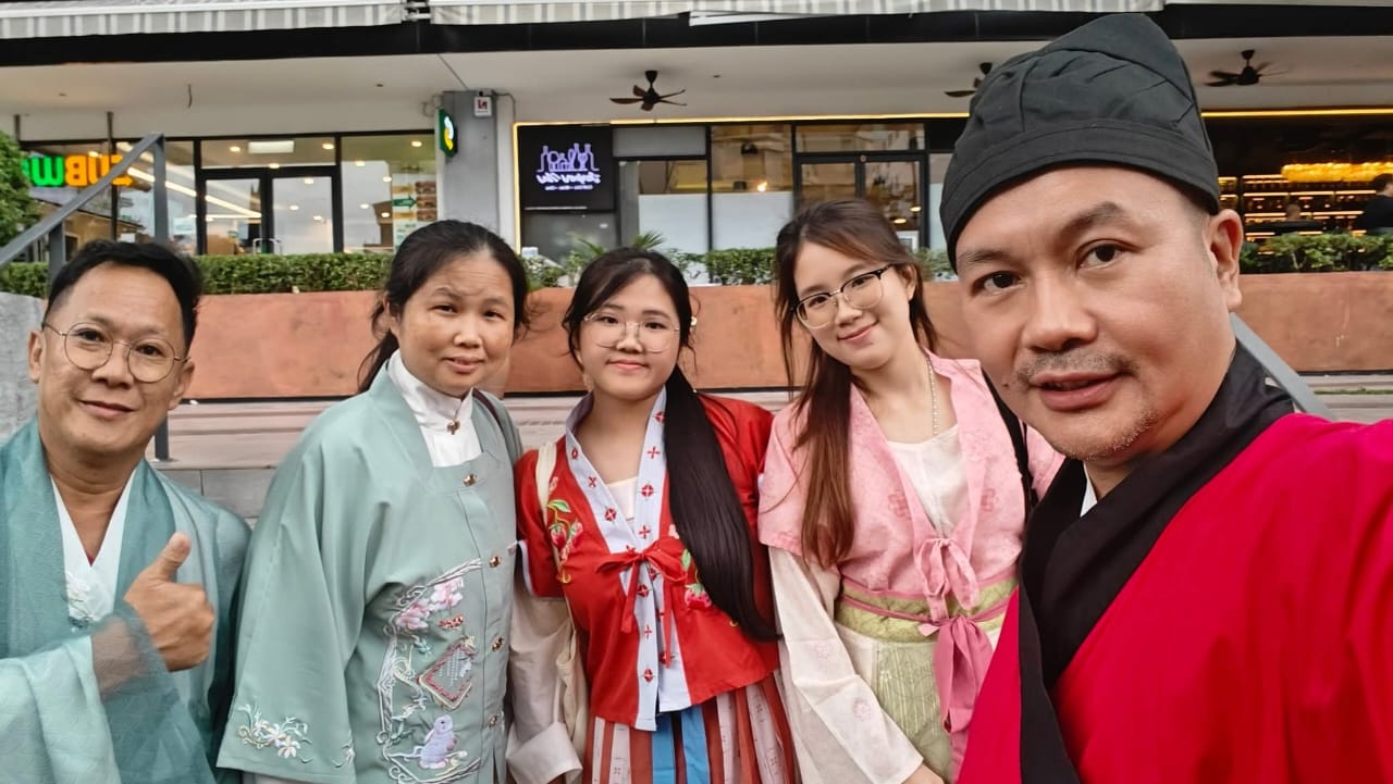 东：已签发：登嘉楼汉服运动参与槟城首届汉文化节 促进文化交流与传承