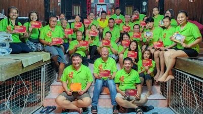 江沙村杨府二王爷庙 8月15设宴筹建庙基金