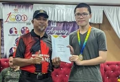 东:百乐县国际象棋比赛 林钧贤获公开组冠军