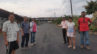 金马扬州议员助争取 美华花园道路重铺