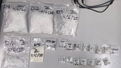 9男涉毒被捕 3人为外籍人士 起获逾4万8毒品及现金