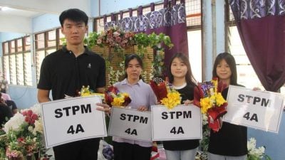 人數冠勞勿  瑪慕國中5學生考獲4.0滿分