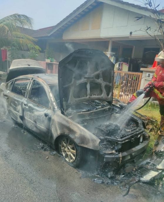 东:(已签发)住宅前火烧车