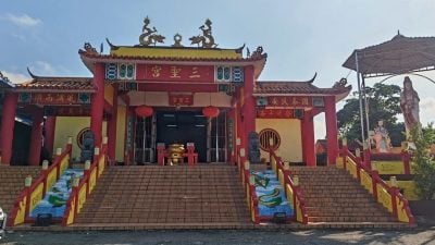 甘孟三圣宫庆祝伯公爷千秋宝诞 启动筹建宝塔牌楼基金