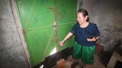 疑醉酒毛贼潜入店内干案  人有三急就地解放