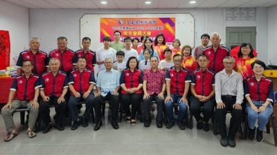 登广东会馆   丘燕萍吁生育下一代
