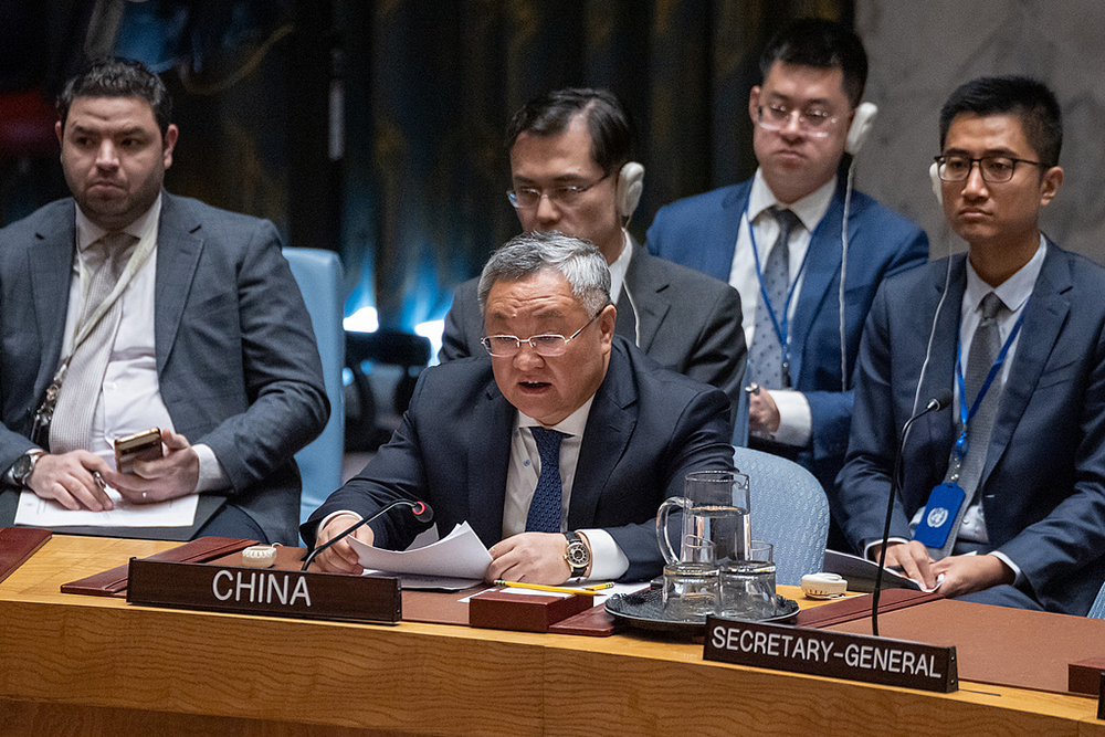 中国驻联国代表促国际社会全力劝和促谈 平息以伊冲突