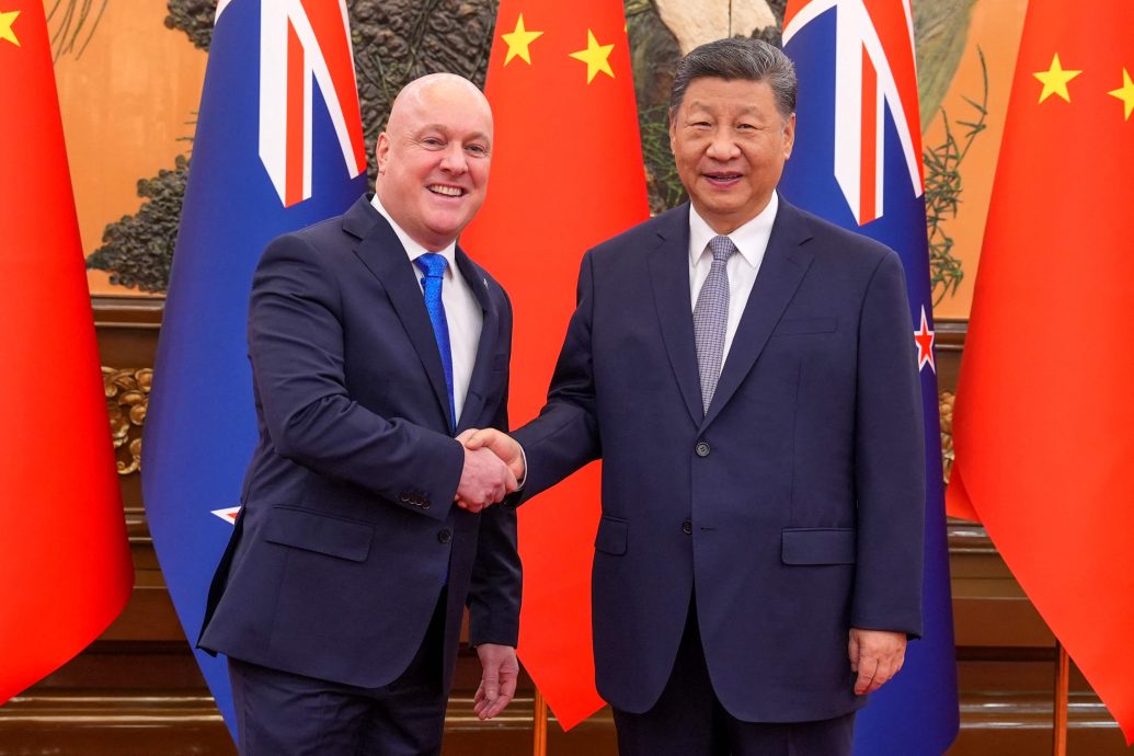 习近平会纽西兰总理卢克森 呼吁正确看待处理与中国差异分歧