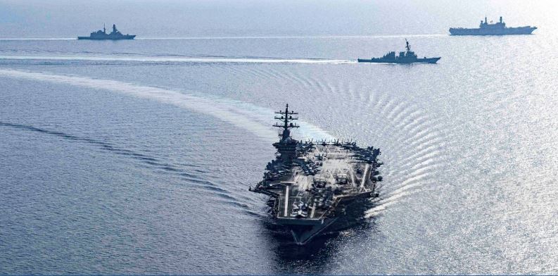 以伊冲突不靖─美航母“尼米兹号”南海任务后取消访越南赴中东- 国际- 即时国际