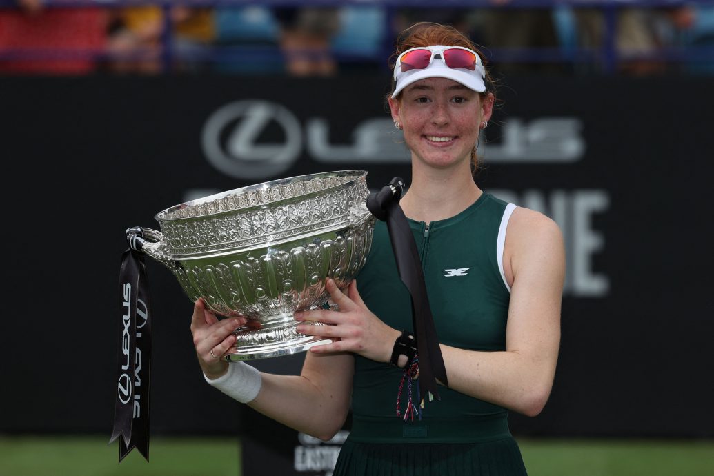 伊斯特本网球赛决赛不敌茹安  埃拉夺菲律宾首冠梦破灭