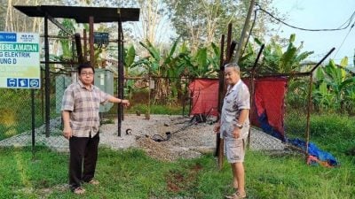 榕吉D公司电流变压站的变压器被盗 造成地区停电