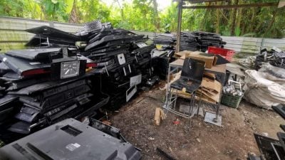 噪音并非在装修！  住宅变非法回收场