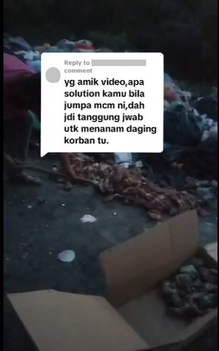 供星洲网:视频|揭20公斤生牛肉被丢弃 网民:看到都心痛!