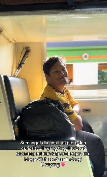 供星洲网:(暖势力)盲人丈夫善用科技享受旅行 妻动容“他爱探索这个世界”