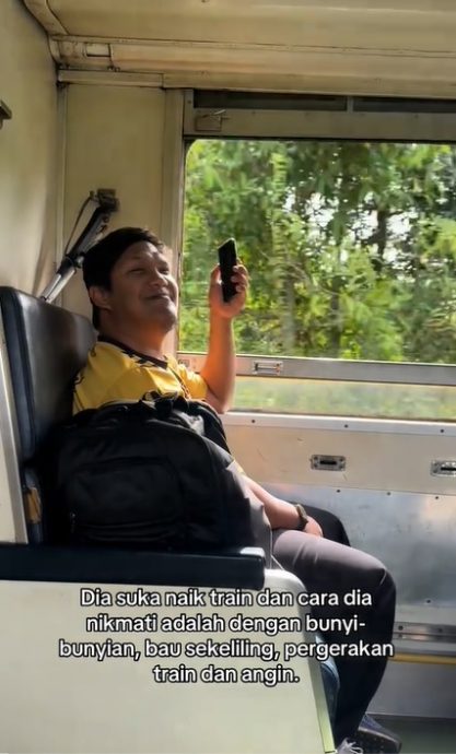 供星洲网:(暖势力)盲人丈夫善用科技享受旅行 妻动容“他爱探索这个世界”