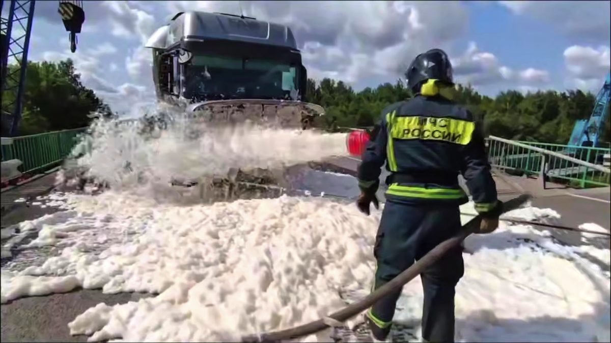 俄第二起桥梁坍塌事件 铁轨遭破坏 未酿伤亡