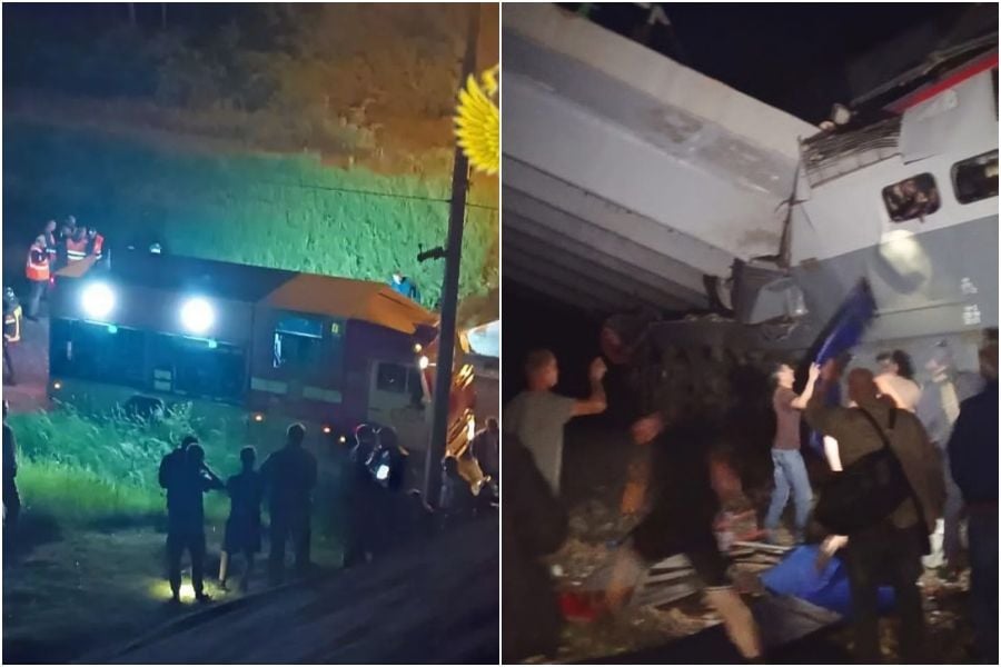 俄罗斯桥樑坍塌!火车遭重击脱轨致“7死66伤”