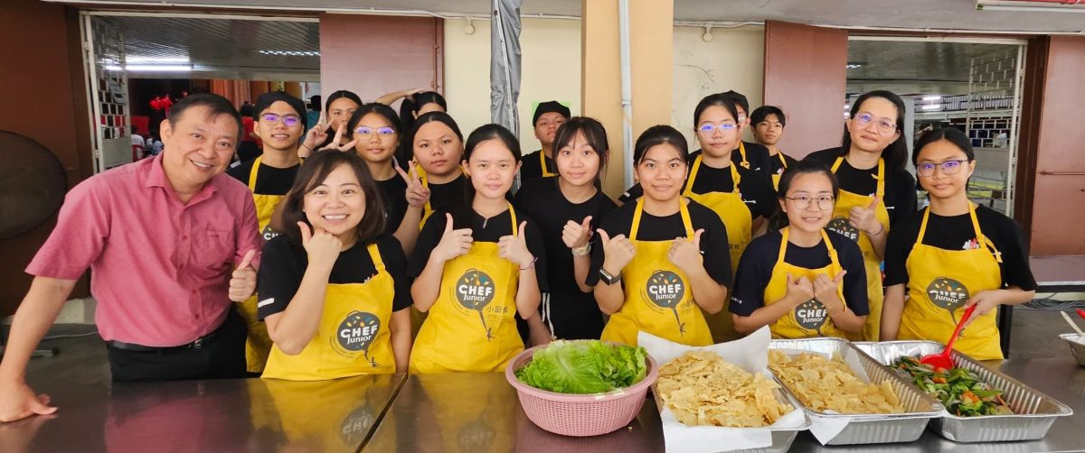 暖势力 | 霹4独中学生当一日“小厨师” 为宾客献佳肴 体验做饭的不易
