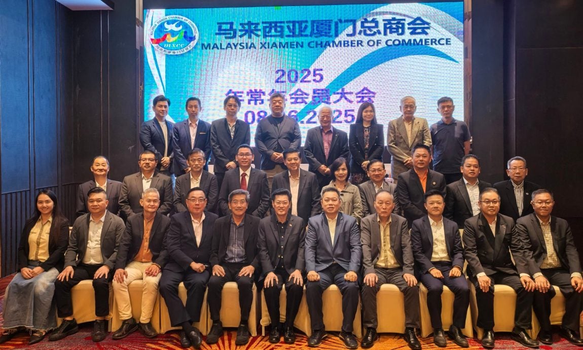 全国版:马来西亚厦门总商会大会选举,陈祈福当选会长/2图