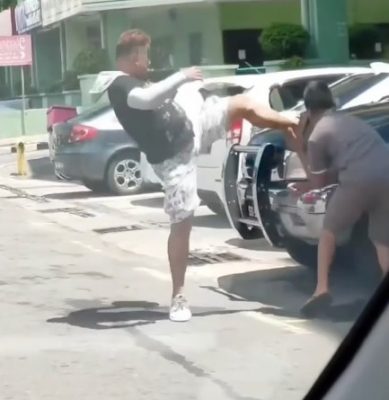 **全国综合(先供网)**骑士暴打司机事件 发生在亚庇