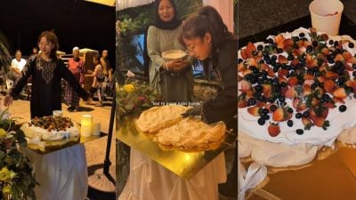 被讥蛋白霜蛋糕像“破抹布” 糕点师反驳：新娘要求的设计！