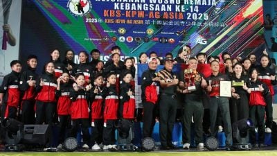 全国青少年武术赛 马六甲勇夺全场总冠军