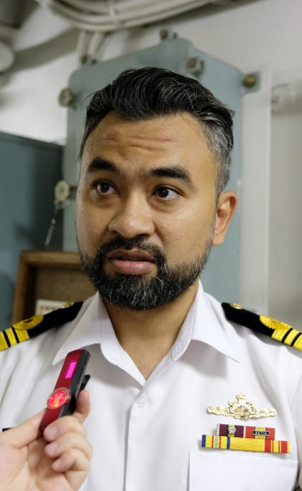 全国：日本海上自卫舰“春雨”号（Harusame）停靠关丹港口，并与关丹海军进行友好交流