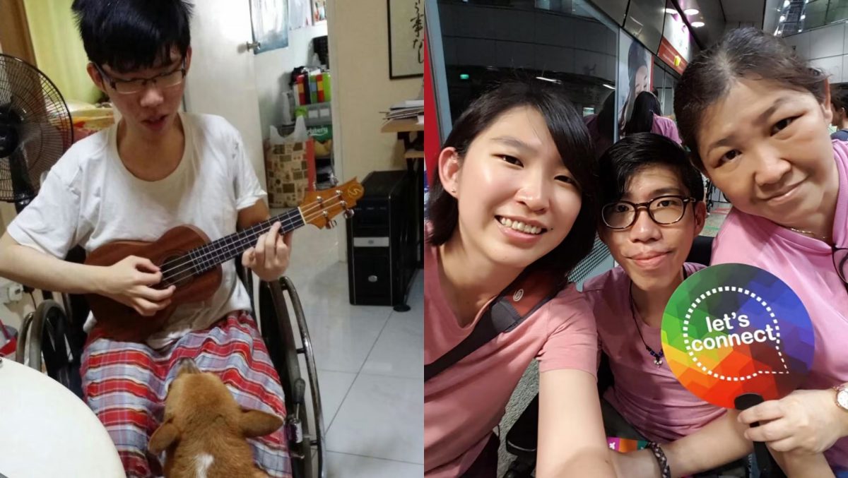 患肌肉萎缩症被嘲笑 狮城男子用音乐鼓舞他人