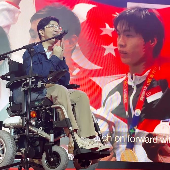 患肌肉萎缩症被嘲笑 狮城男子用音乐鼓舞他人