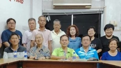 冯以量演讲会 724冷甲华侨小学举行