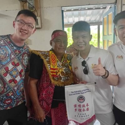 刘俊贤率团东渡砂拉越体验长屋文化共庆Gawai丰收节