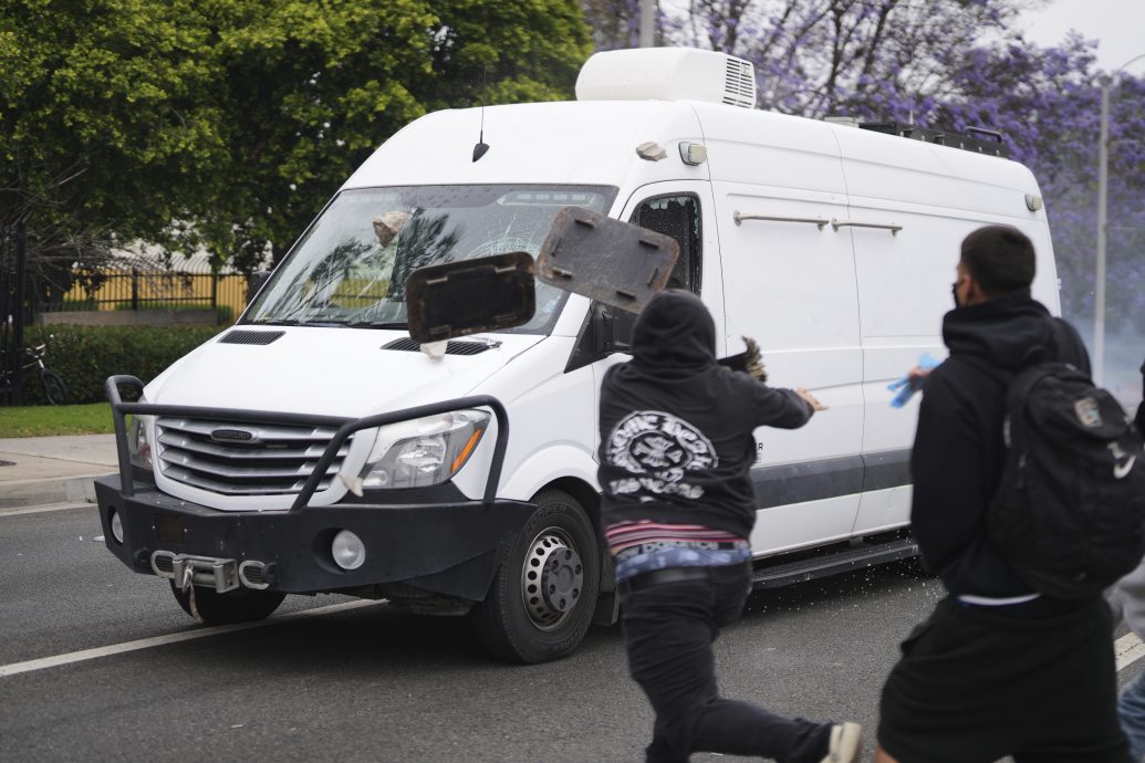 加州扫荡非法移民爆冲突 白宫斥“叛乱行为”