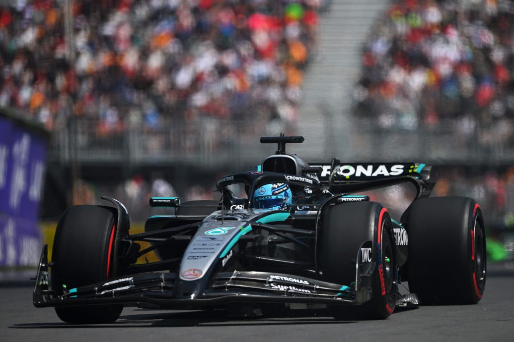 加拿大站F1大赛车| 维斯塔潘首练先声夺人  拉塞尔称霸次练