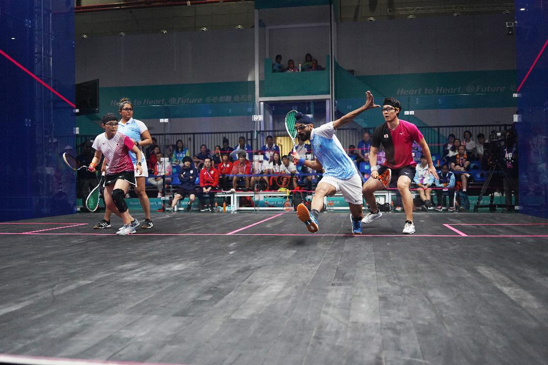 包括单打（混双）团体  2026亚运壁球设5赛项