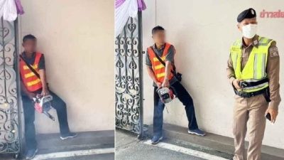 医院工程欠薪申诉无效 男子持电锯闯泰首相府