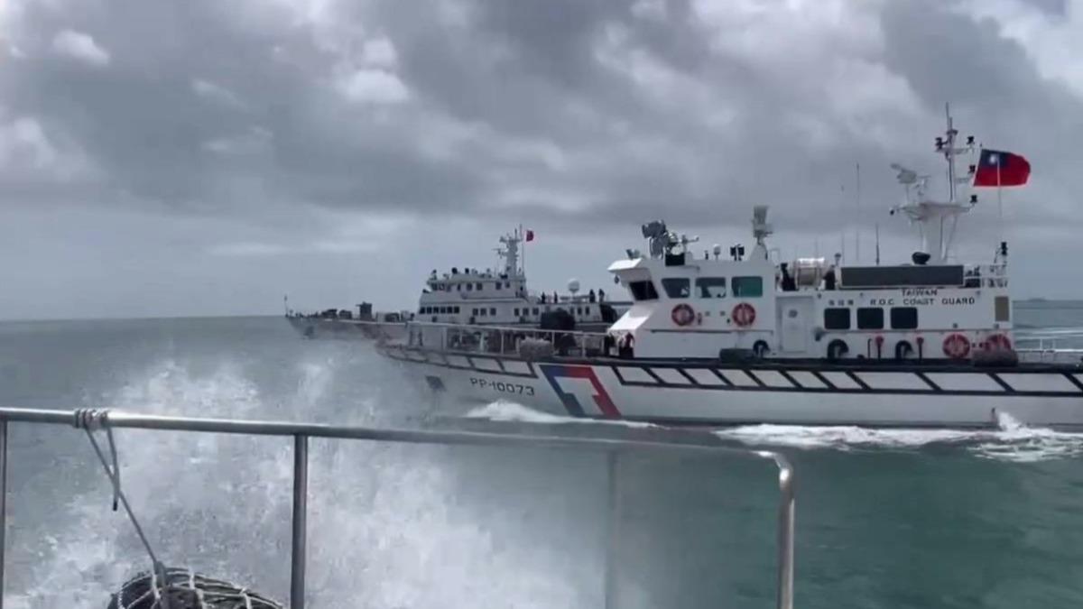 台海巡署指大陆海警船连续两天进入金门海域