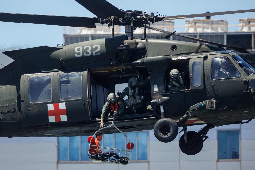 台湾举行大规模演习 应对中国灰色地带威胁