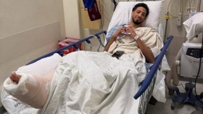 右腿跟腱撕裂将动手术 哈利伯顿今生无悔