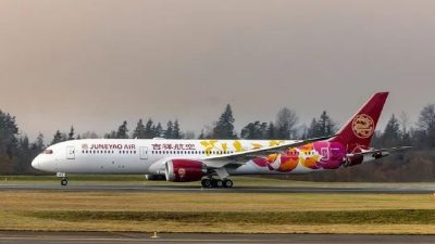 吉祥航空接收全新787-9 波音重新向中国交付飞机