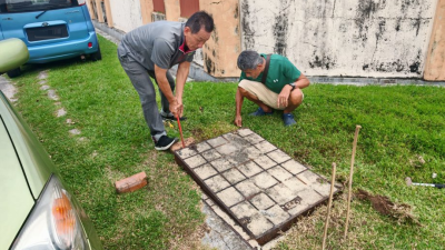 后廊隆查化花园 偷窃地下电话缆频仍
