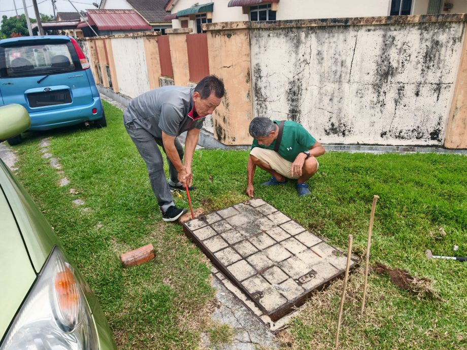 后廊隆查化花园 偷窃地下电话缆频仍