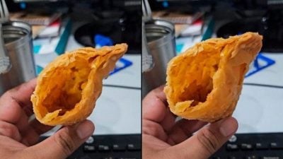 吐槽2块半咖喱角几乎没馅料 “像是在买‘空气’！”