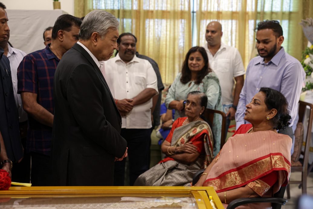 国大党前主席拿督斯里巴拉尼威丧礼