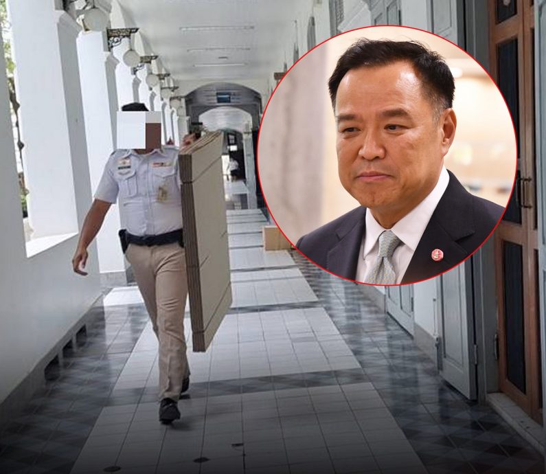 坦承是最后一天 泰副揆阿努廷搬出内政部