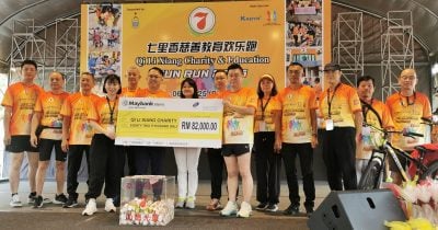 逾2千人参与七里香慈善跑  8.2万捐献39所华小及2组织