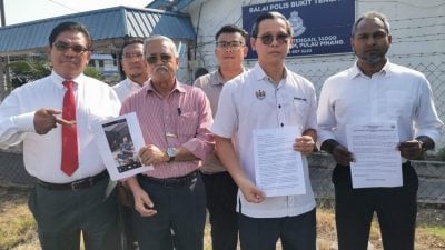 陈润辉代表威省市厅  针对诬蔑性视频报案 