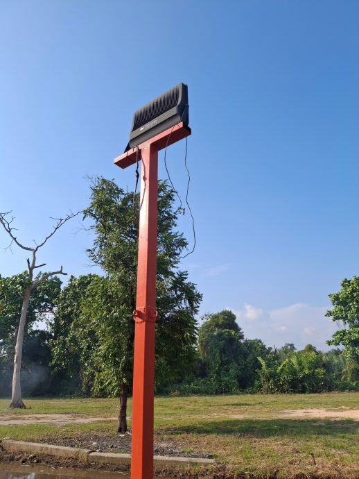 (大北马）三圣宫文化村多次电流设施被偷损失逾2万